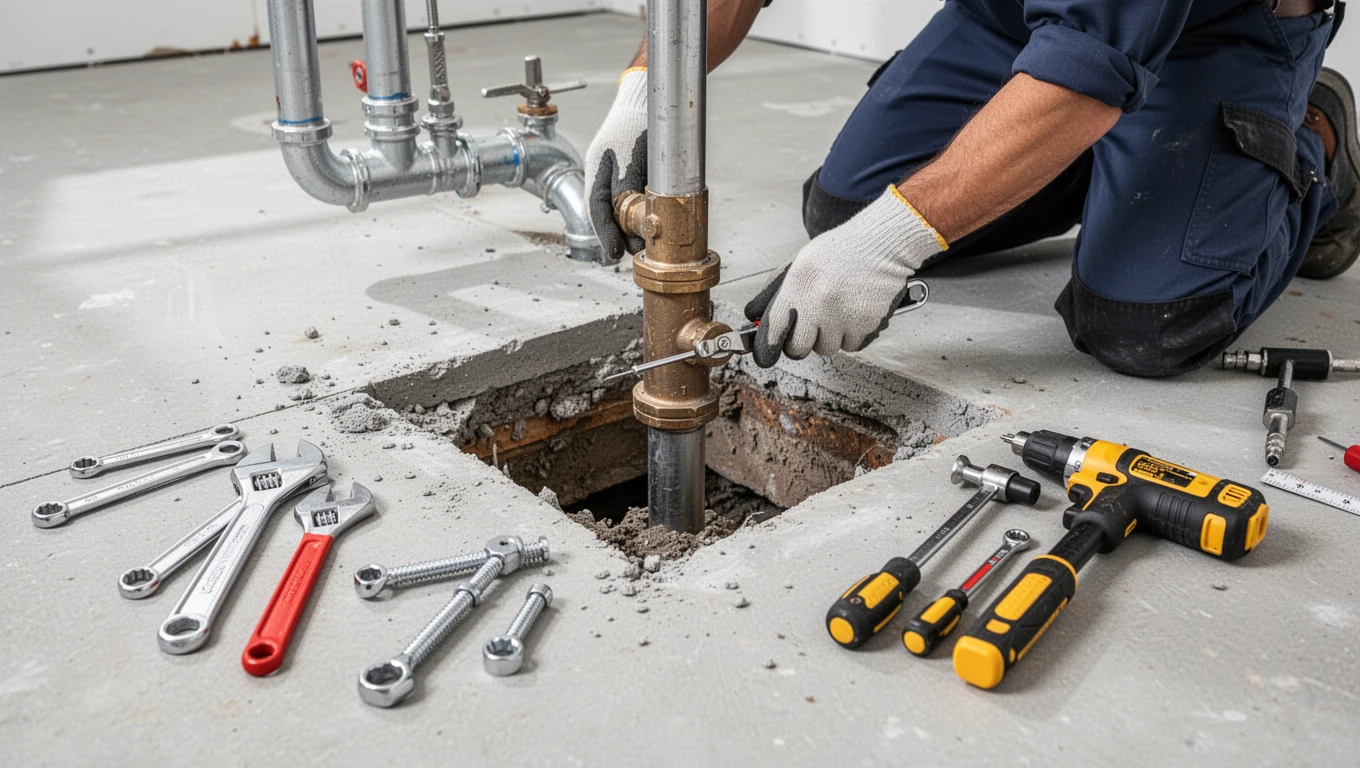Slab Leak Repair