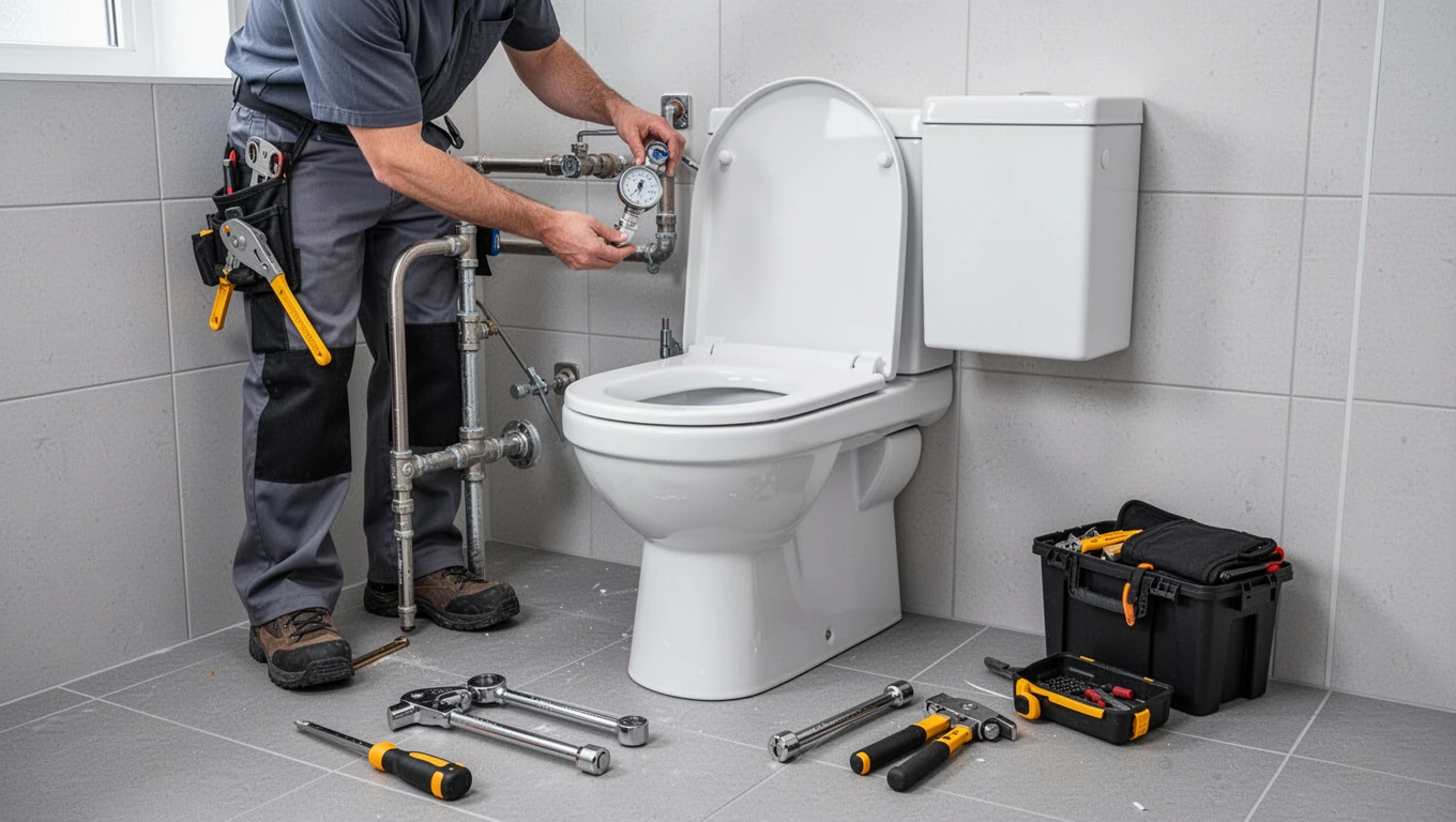 Toilet Installation