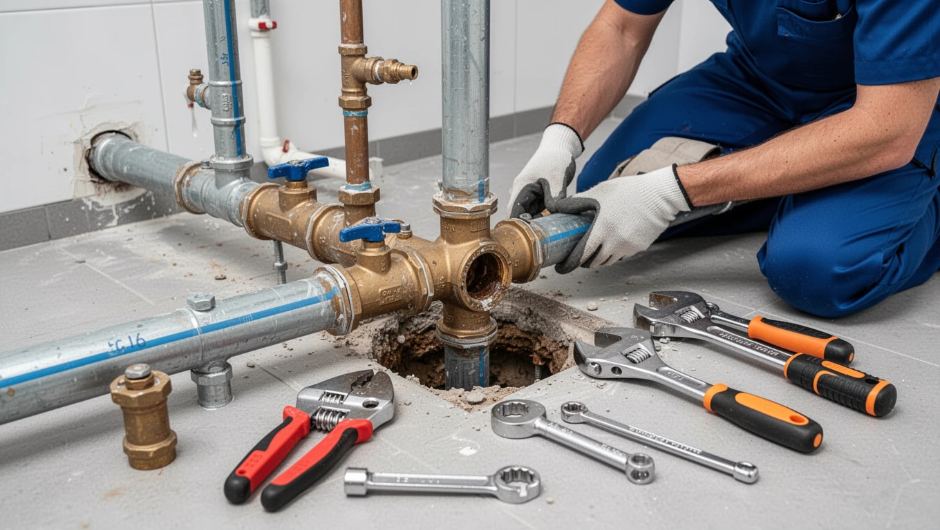 Main Water Line Repair